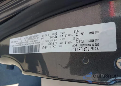 2016 Dodge Grand Caravan Sxt из США, поврежденный, VIN 2C4RDGCG7GR358225